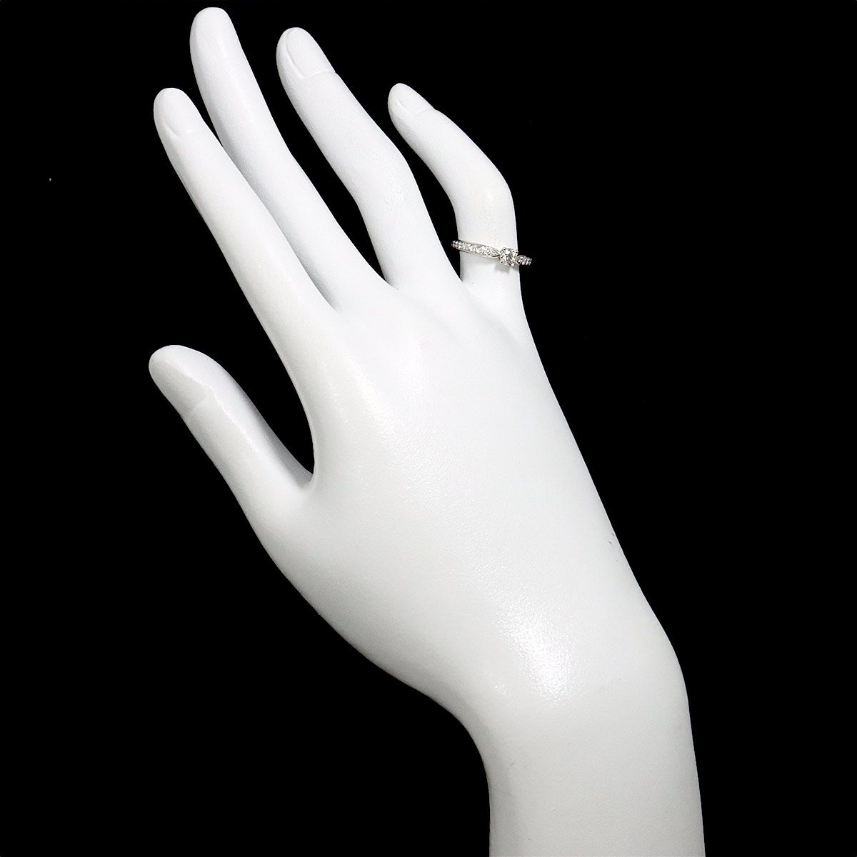 Tiffany Ring Tiffany&Co. 7.5 0.20Ct Pt Harmony Diamond 90324304