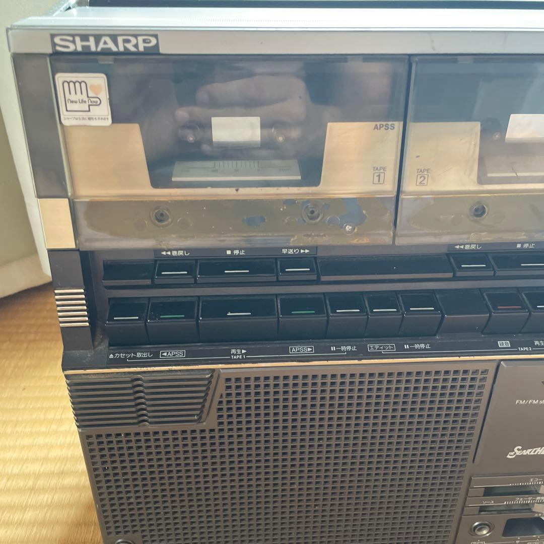 Radios Radio Cassette Players Sharp Gf-808 Searcher-W