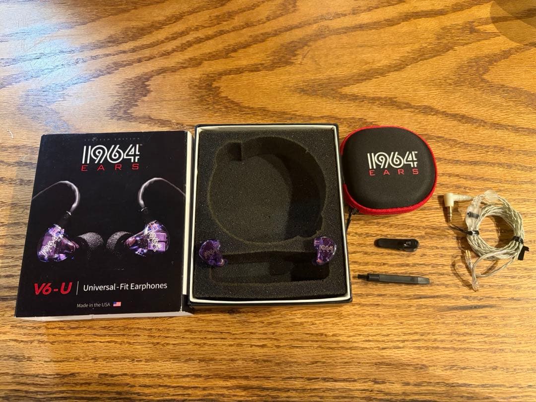Recableable Earphones 1964 Ears V6-U 64Audio