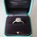 Tiffany Rings 0.29Ct Pt950