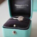 Tiffany Rings 0.29Ct Pt950