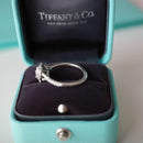 Tiffany Rings 0.29Ct Pt950