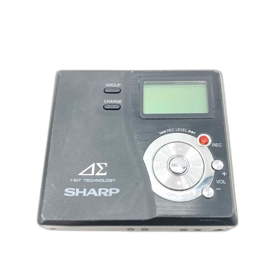 Sharp Portable Md Player Md-Dr77-B Auvi Ok