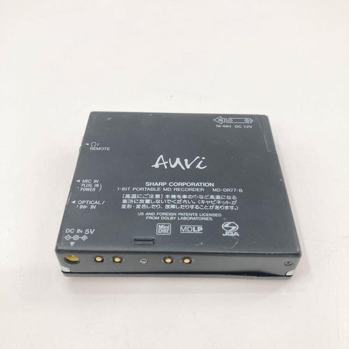 Sharp Portable Md Player Md-Dr77-B Auvi Ok