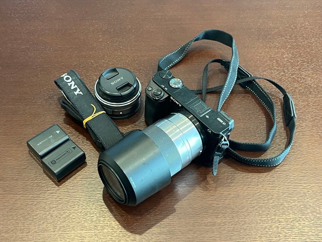 Sony Mirrorless Interchangeable Lens Cameras 6000 Sel16F28 Sel55210