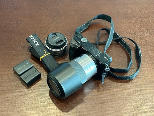Sony Mirrorless Interchangeable Lens Cameras 6000 Sel16F28 Sel55210