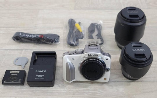 Panasonic Mirrorless Interchangeable Lips Lumix G3 Dmc-G3W-W
