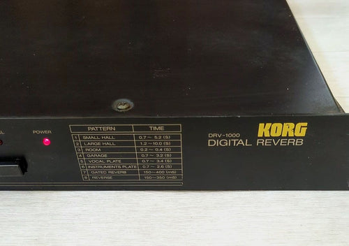 Korg Guitar Effector Drv-1000