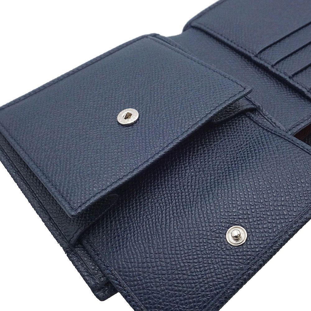 Bvlgari Bi-Fold Wallet 39324 Denim Sapphire(