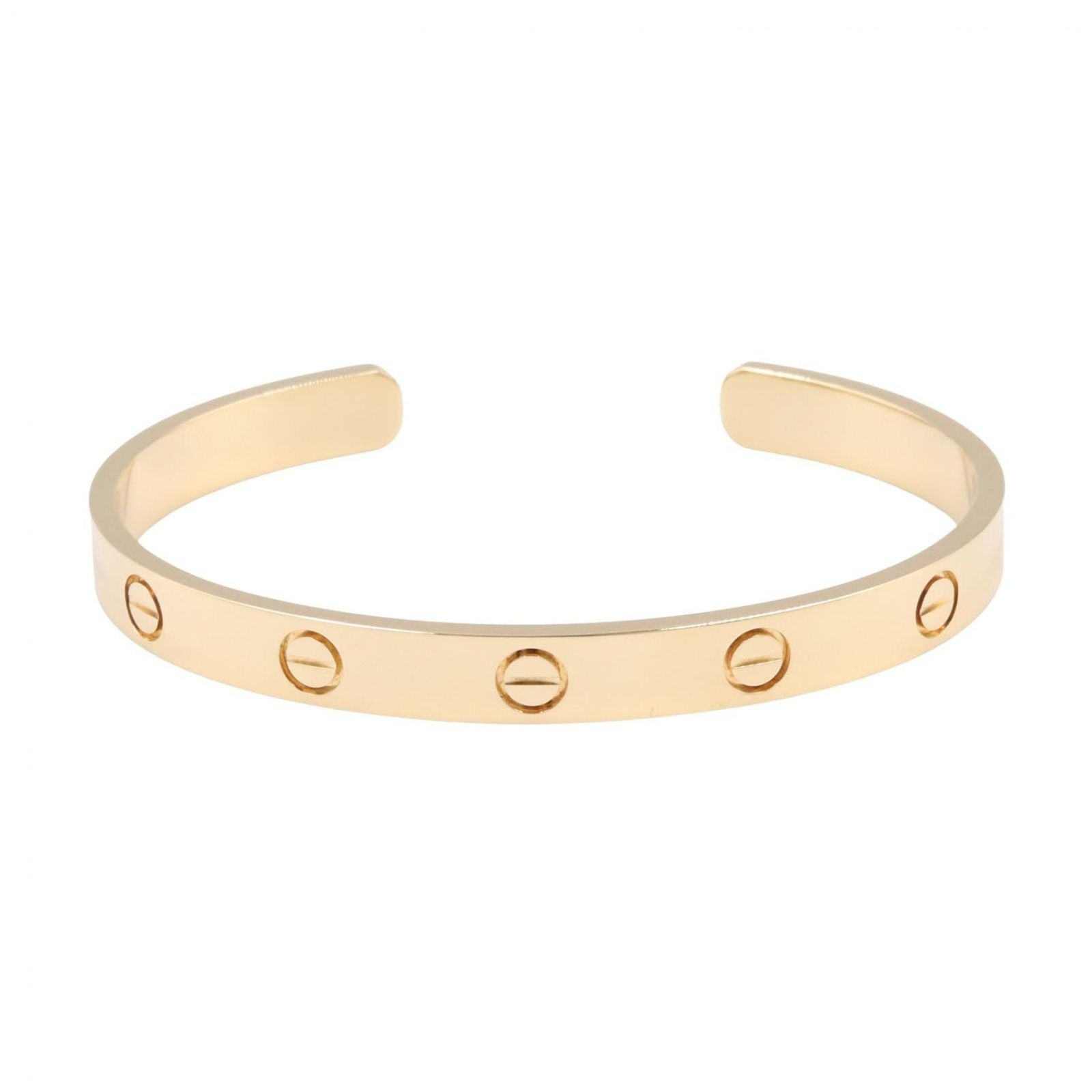 Cartier Bangle Wristband B6032417 K18 Used A