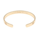 Cartier Bangle Wristband B6032417 K18 Used A