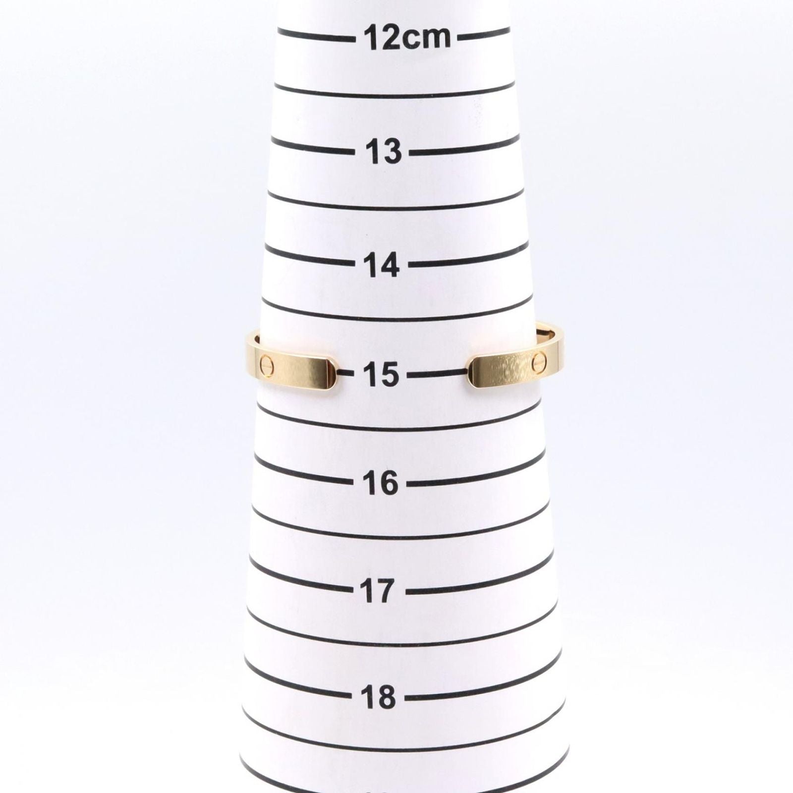 Cartier Bangle Wristband B6032417 K18 Used A