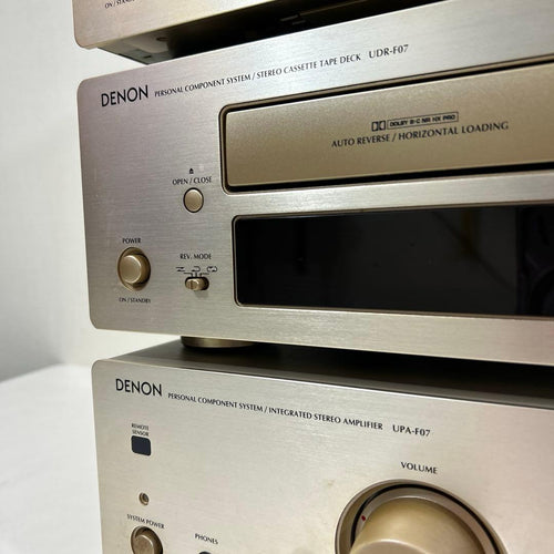Denon Mini Component Systems Ucd-F07 Utu-F07 Udr-F07 Upa-F07