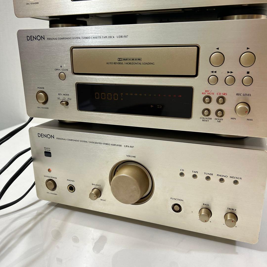 Denon Mini Component Systems Ucd-F07 Utu-F07 Udr-F07 Upa-F07