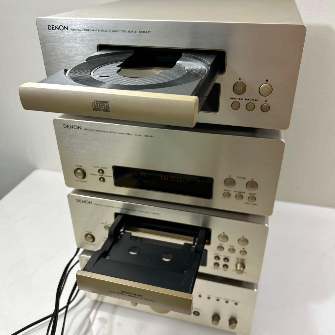 Denon Mini Component Systems Ucd-F07 Utu-F07 Udr-F07 Upa-F07