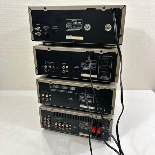Denon Mini Component Systems Ucd-F07 Utu-F07 Udr-F07 Upa-F07