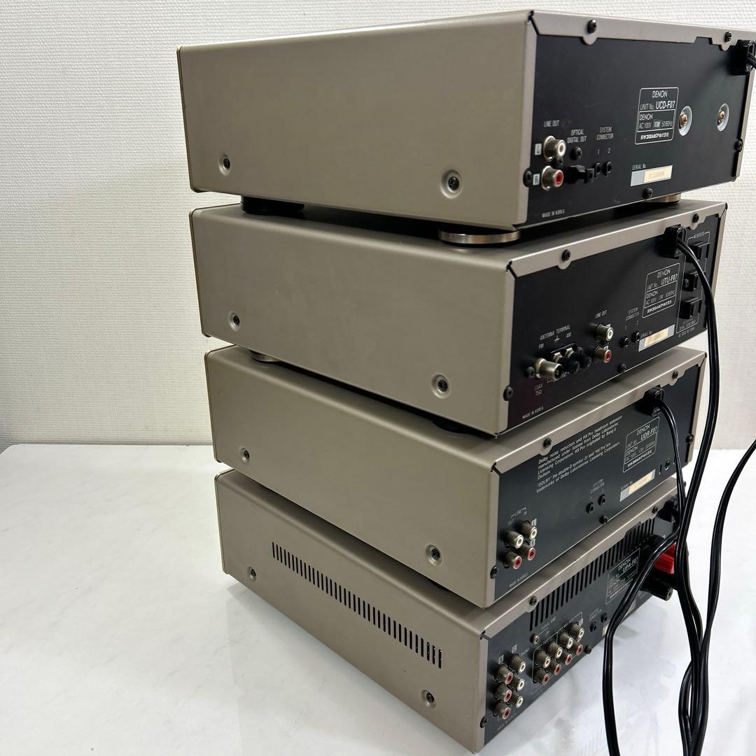 Denon Mini Component Systems Ucd-F07 Utu-F07 Udr-F07 Upa-F07