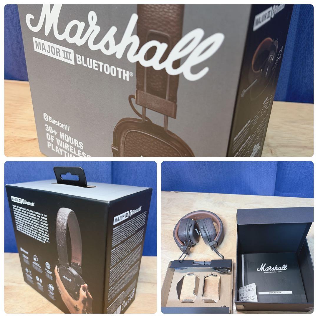 Marshall Wireless Headphones Major Iii Bluetooth Brown
