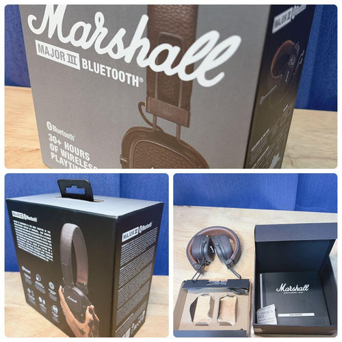 Marshall Wireless Headphones Major Iii Bluetooth Brown