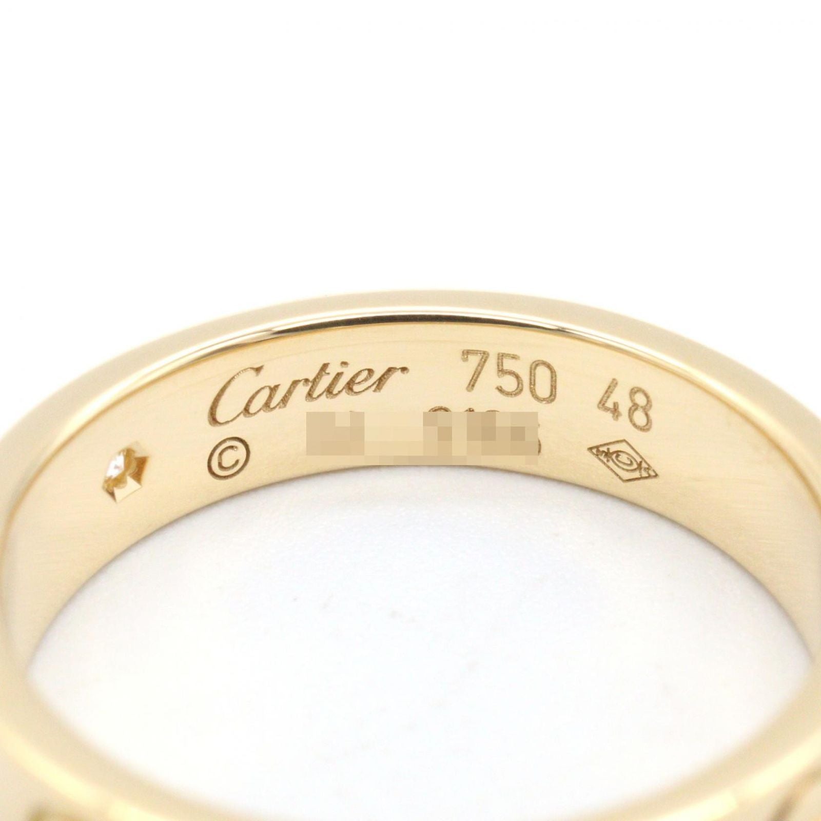 Cartier Ring 1Pd K18 Used A