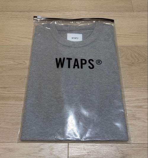 Wtaps T-Shirts Aii Ss Cotton League Ash Gray M