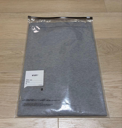 Wtaps T-Shirts Aii Ss Cotton League Ash Gray M