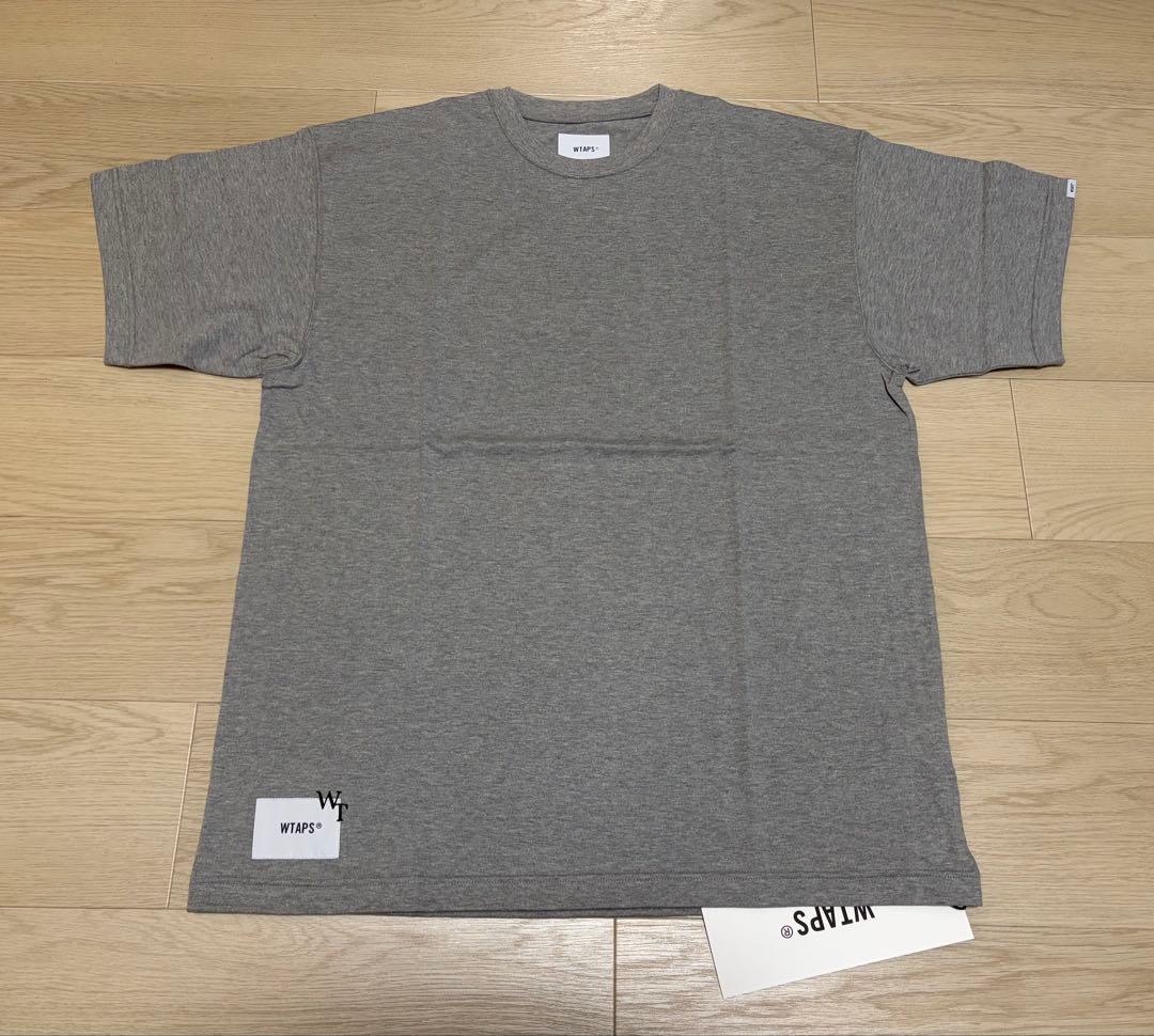 Wtaps T-Shirts Aii Ss Cotton League Ash Gray M