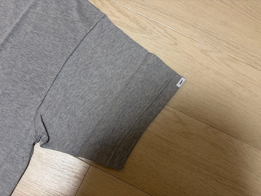 Wtaps T-Shirts Aii Ss Cotton League Ash Gray M