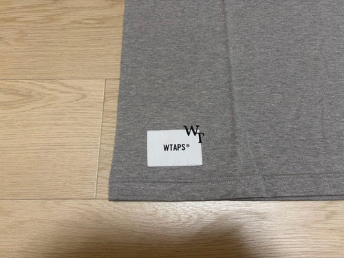 Wtaps T-Shirts Aii Ss Cotton League Ash Gray M