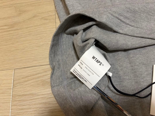 Wtaps T-Shirts Aii Ss Cotton League Ash Gray M