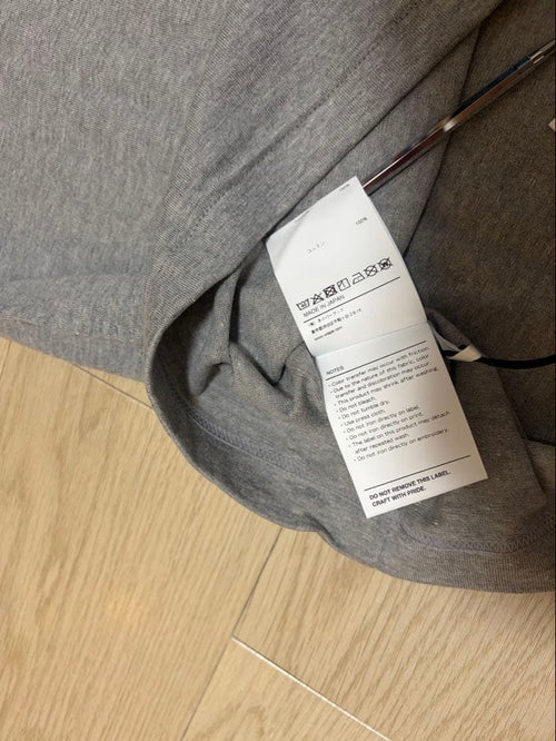 Wtaps T-Shirts Aii Ss Cotton League Ash Gray M