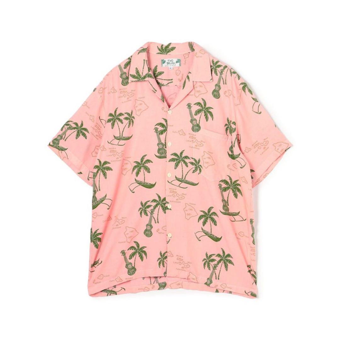 Two Palms Hawaiian Shirts Kariyushi Usa L