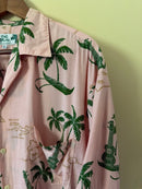 Two Palms Hawaiian Shirts Kariyushi Usa L