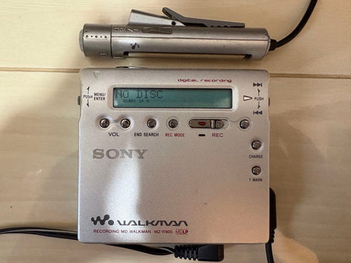 Sony Portable Md Players Walkman Mz-R900