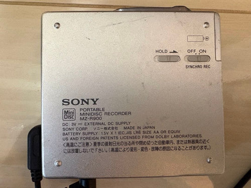 Sony Portable Md Players Walkman Mz-R900