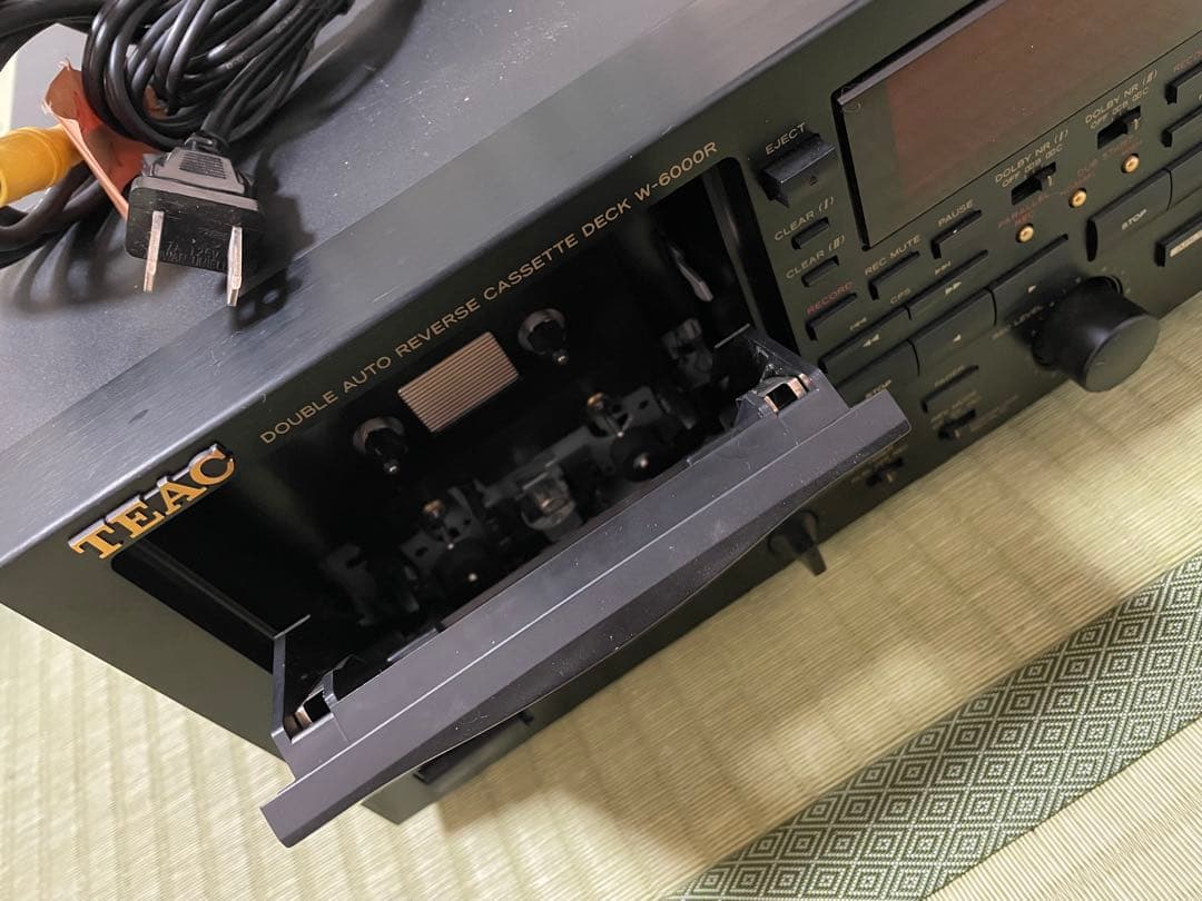 Teac Cd Md Cassette Deck W-6000R