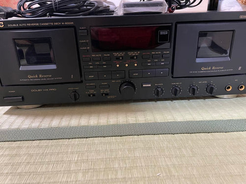 Teac Cd Md Cassette Deck W-6000R