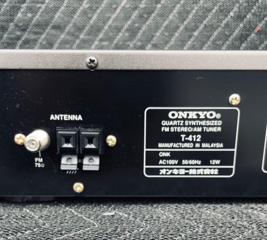 Radio Tuner Onkyo T-412 Fm/Am