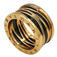 Bvlgari Ring B-Zero1 4 K18Pg 16 57 16.2G Used-Ab 9356