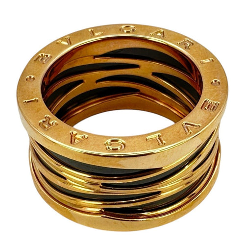 Bvlgari Ring B-Zero1 4 K18Pg 16 57 16.2G Used-Ab 9356