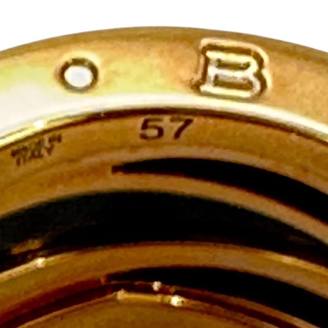 Bvlgari Ring B-Zero1 4 K18Pg 16 57 16.2G Used-Ab 9356
