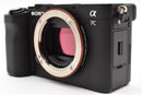 Sony Mirrorless Interchangeable Lens Cameras 7C