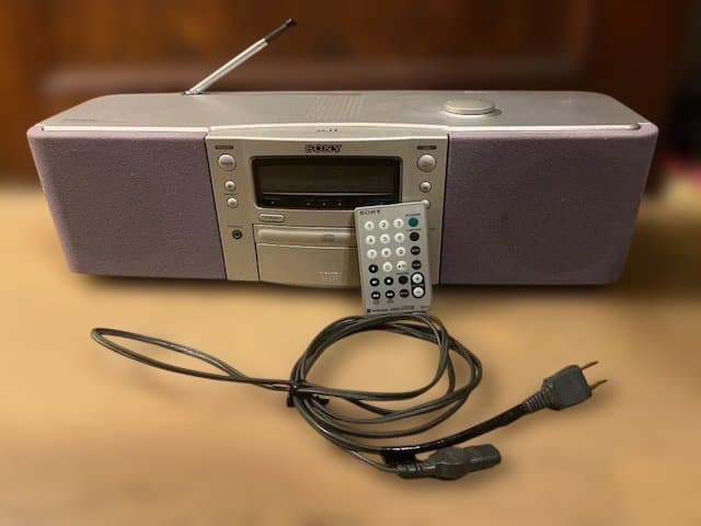 Sony Portable Cd Player Presh Zs-F1