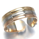 Cartier Ring 2C C C2 Sm 52 K18Yg/Wg/Pg #193823