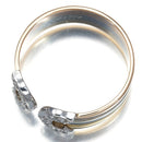 Cartier Ring 2C C C2 Sm 52 K18Yg/Wg/Pg #193823