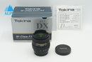 Tokina Lens (Zoom) At-X 107 Dx Fisheye 10-17Mm F3.5-4.5 Nikon F Aps-C 260127B