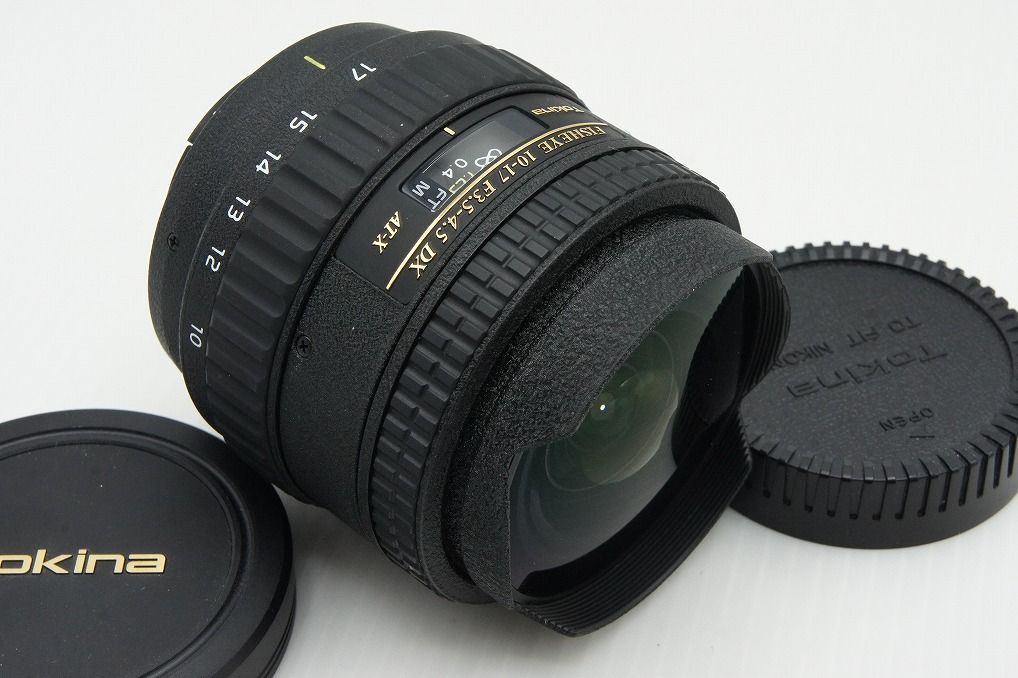 Tokina Lens (Zoom) At-X 107 Dx Fisheye 10-17Mm F3.5-4.5 Nikon F Aps-C 260127B