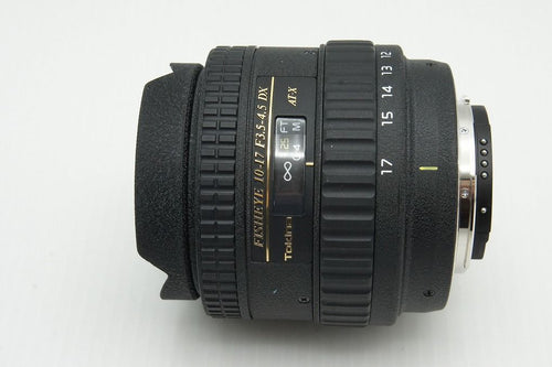 Tokina Lens (Zoom) At-X 107 Dx Fisheye 10-17Mm F3.5-4.5 Nikon F Aps-C 260127B