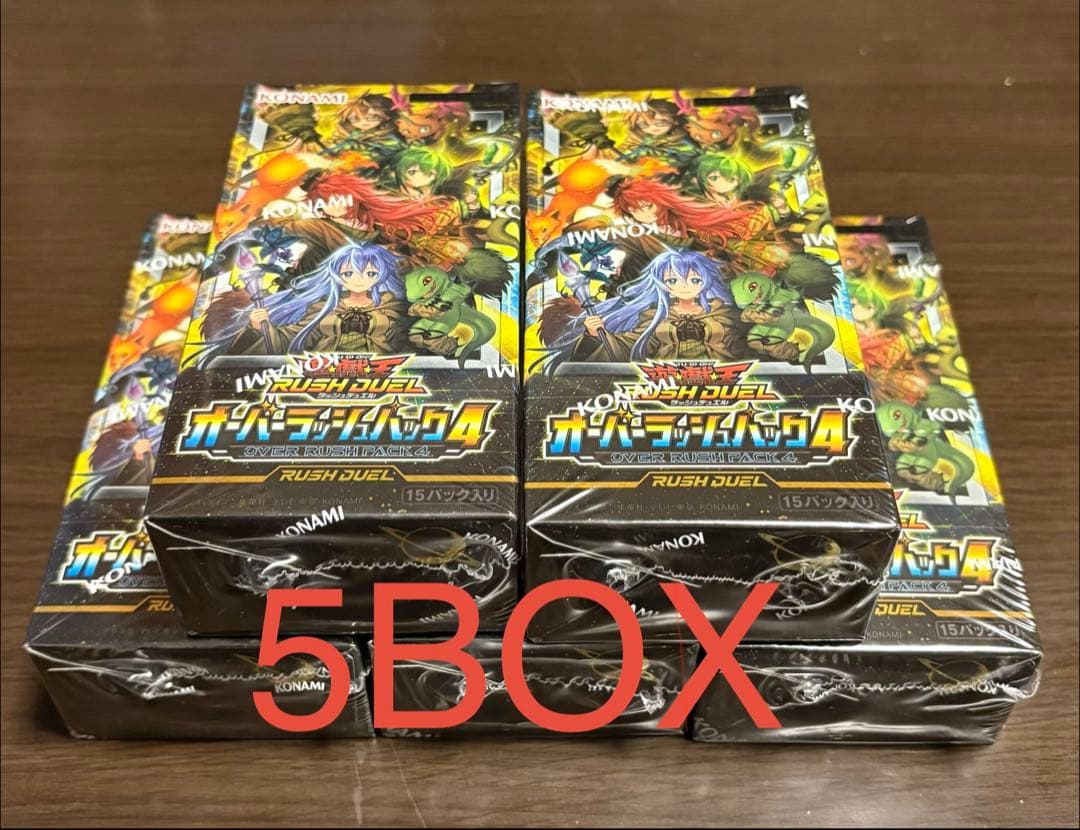 Yu-Gi-Oh! Rush Duel 4 5Box