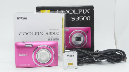 Compact Digital Camera D2070 Nikon Coolpix S3500